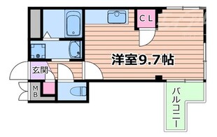 コンフォート岸部の物件間取画像